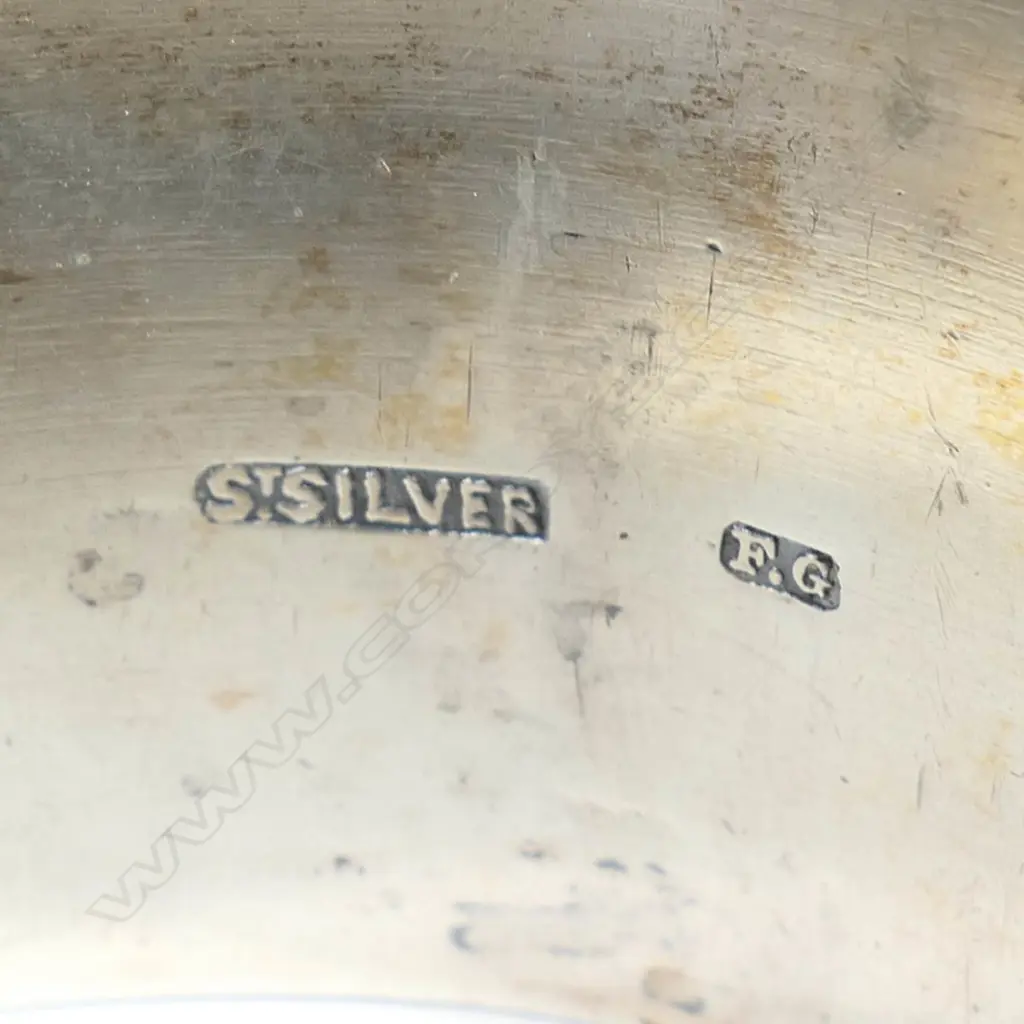 Frank Grady silver napkin ring, Image 1++